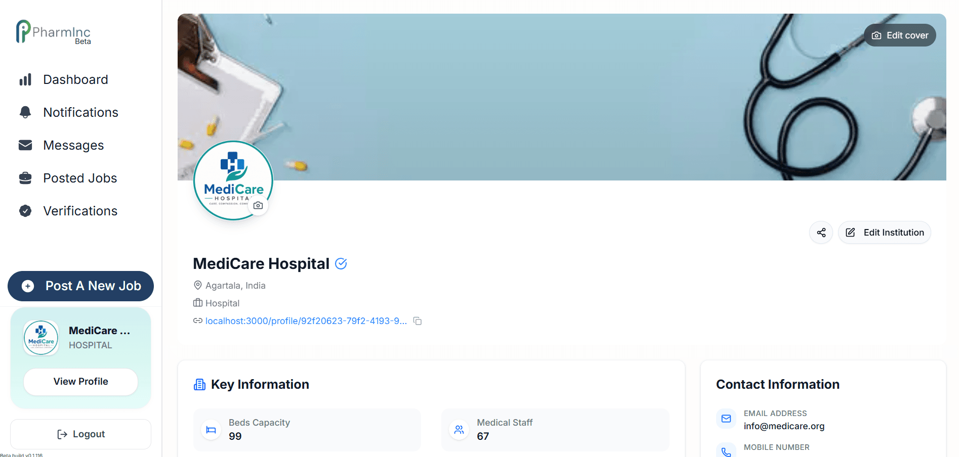 PharmInc Platform Preview